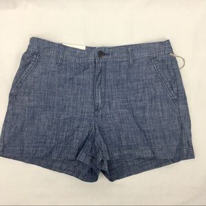 andeawy  Chambray Chino Shorts
